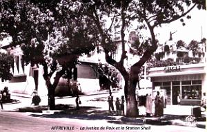 Affreville - Justice de Paix et Station Shell